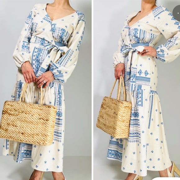 maison d’amelie Dresses & Skirts - Never worn - Anthropologie Madison d’Amelie Wrap Top & Skirt Set, size medium